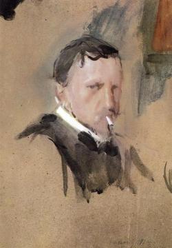 Self-Portrait Artwork by Valentin Serov