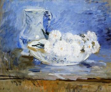 Daisies Artwork by Berthe Morisot
