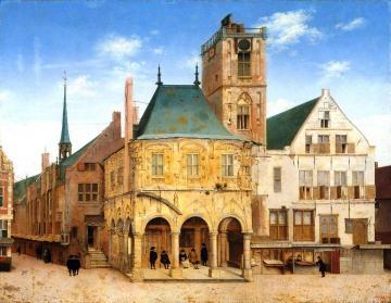 The Old Town Hall Of Amsterdam Artwork by Peter Saenredam