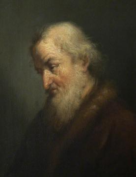 Portrait of an Old Man Artwork by Rembrandt van Rijn