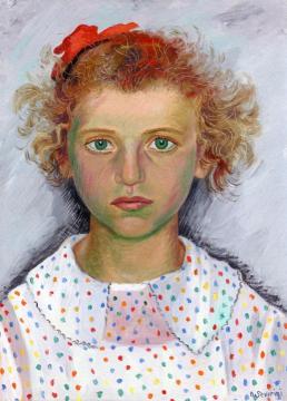 Girl from Olevano Artwork by Gino Severini