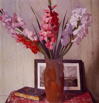 Still Life With Gladioli Artwork by Felix Vallotton