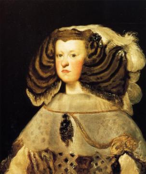 Queen Mariana Artwork by Diego Velazquez