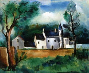 The Tower Artwork by Maurice De Vlaminck