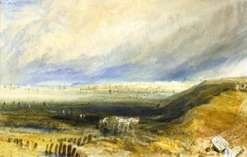 Oyster Beds at Whitstable, Kent Artwork by Joseph Mallord William Turner