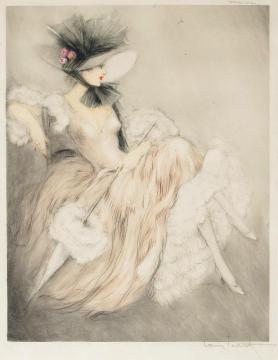 Frou Frou Artwork by Louis Icart