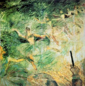 Ballet Dancers Artwork by Henri de Toulouse-Lautrec