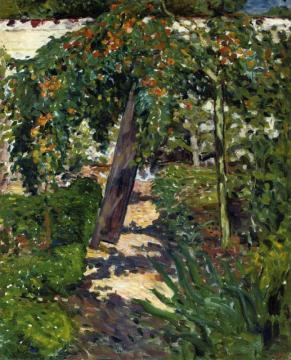 A Tree In The Garden Artwork by Louis Valtat