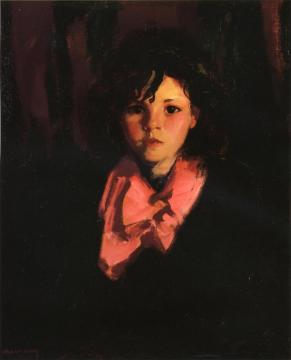 Portrait Of Mary Ann Artwork by Robert Henri