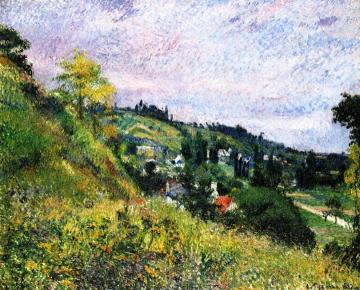 Sente Et Coteaux D'auvers Artwork by Camille Pissarro