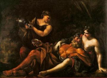 Loth Et Ses Filles Artwork by Andrea Vaccaro