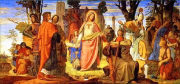 The Introduction Of The Arts In Germany By Religion Artwork by Philipp Veit