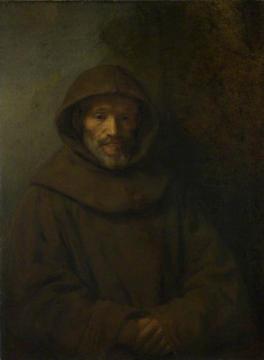 A Franciscan Friar Artwork by Rembrandt van Rijn