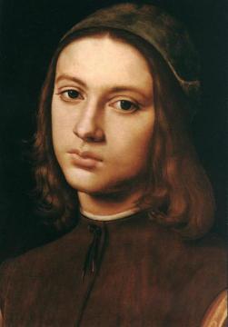 Portrait Of A Young Man Artwork by Pietro Perugino