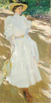 Maria At La Granja Artwork by Joaquin Sorolla y Bastida