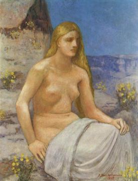 Marie-Madeleine Artwork by Pierre Puvis de Chavannes