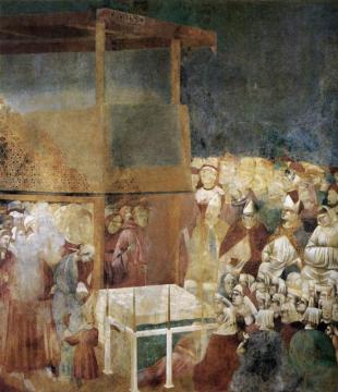 Legend Of St Francis: 24. Canonization Of St Francis (upper Church, San Francesco, Assisi) Artwork by Giotto di Bondone