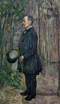 Henri Dihau Artwork by Henri de Toulouse-Lautrec