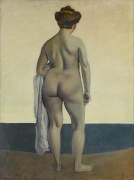 Baigneuse Vue De Dos Artwork by Felix Vallotton