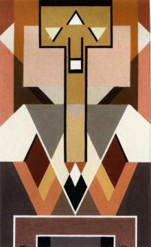 Symmetrical Composition Artwork by Auguste Herbin