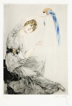 Tickling Artwork by Louis Icart