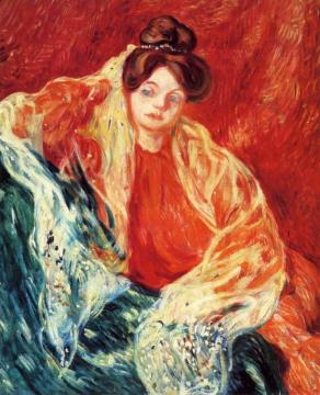 Portrait Of Madame Valtat Artwork by Louis Valtat