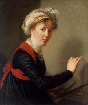 Self-portrait Artwork by Elisabeth Vigee Le Brun
