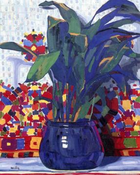 Flowers Artwork by Auguste Herbin