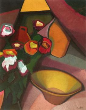 Still Life With Bowl Artwork by Auguste Herbin