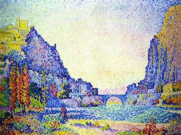 Sisteron Artwork by Paul Signac
