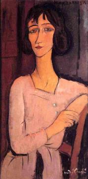 Marguerite Seated Artwork by Amedeo Modigliani