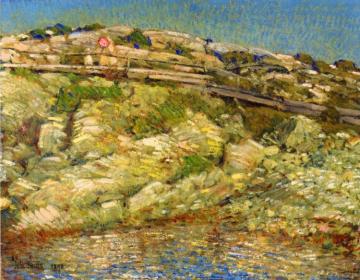 Walk Around The Island Artwork by Frederick Childe Hassam