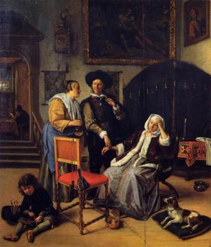 The Doctor's Visit Artwork by Jan Steen