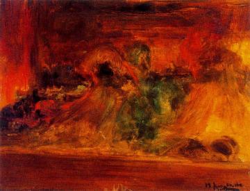Interior Of A Theater Artwork by Hermen Anglada Camarasa