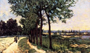 A Walk By The Lake Artwork by Jean Puy