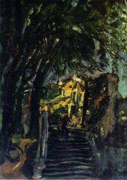 Stairway In Chartres Artwork by Chaim Soutine