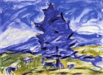 Landscape With Fir Artwork by Kees Van Dongen