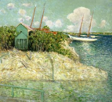 Nassau, Bahamas Artwork by Julian Alden Weir