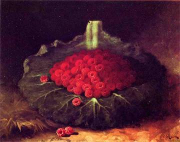 Raspberries Artwork by Carducius Plantagenet Ream