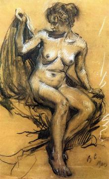 Nude Artwork by Valentin Serov