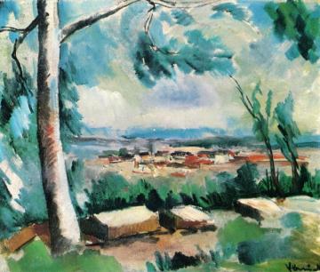 The Village Artwork by Maurice De Vlaminck