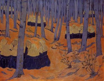 Breton Women, the Meeting in the Sacred Grove Artwork by Paul Serusier