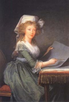 Maria Luisa Amalia di Borbone Artwork by Elisabeth Vigee Le Brun