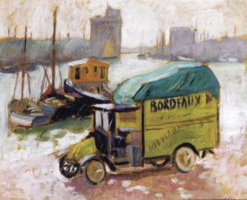 Le Quai De La Rochelle Artwork by Jean Puy