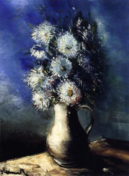Vase Of Flowers Artwork by Maurice De Vlaminck