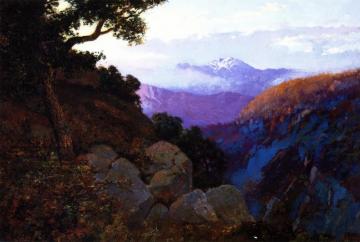 In The Shadow Of The Cliffs Of San Juan Artwork by Elmer Wachtel