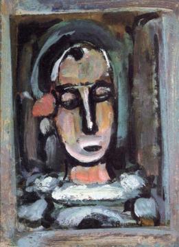 Pierrot Artwork by Georges Rouault