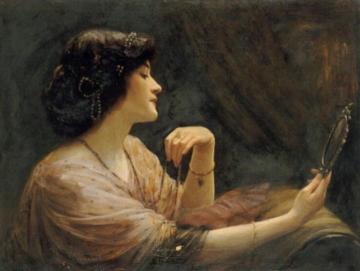 The Mirror Artwork by Frank Markham Skipworth