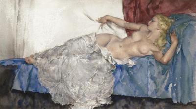 Belle Poseuse Artwork by Sir William Russell Flint