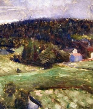 Landscape Artwork by Edvard Munch